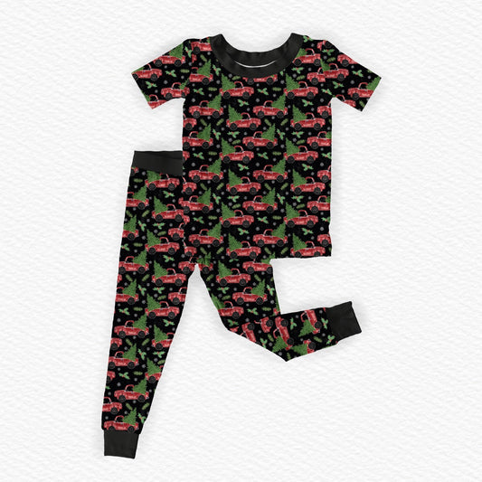 Ridin’ Sprucy 2-Piece Pajama Set